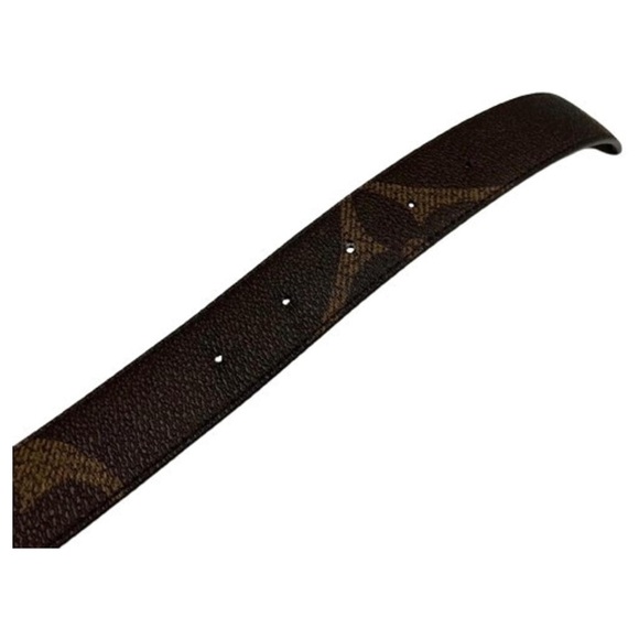 Louis Vuitton M0149 Santur LV Iconic 30MM Reversible Belt Brown - Picture 4 of 8